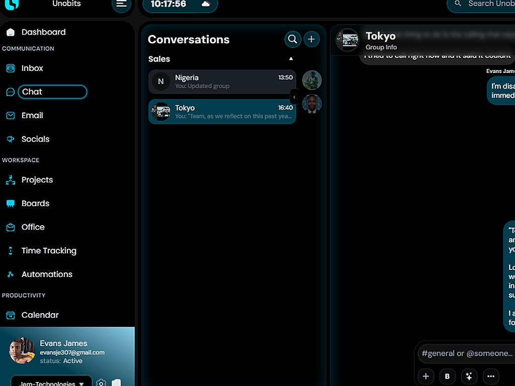 Connected to the rest of your OS