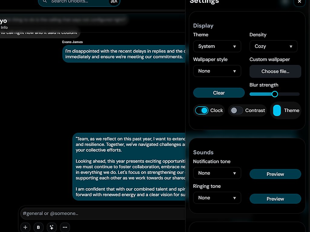 Connected to the rest of your OS